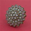Indo Western Adjustable Ring With Mehndi Plating