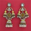 Indo Western Jhumki with Mehndi Plating
