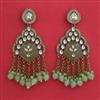 Indo Western Classic Earring with Mehndi Plating