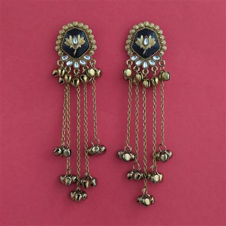 Indo Western Classic Earring With Gold Plating
