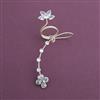 Indo Western Classic Ring With Mehndi Plating Gold Plating Rhodium Plating