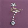 Indo Western Classic Ring With Mehndi Plating Gold Plating Rhodium Plating