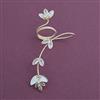 Indo Western Mother Of Pearl Ring With Mehndi Plating Gold Plating Rhodium Plating