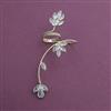 Indo Western Classic Ring With Mehndi Plating Gold Plating Rhodium Plating