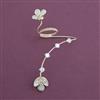 Indo Western Mother Of Pearl Ring With Mehndi Plating Gold Plating Rhodium Plating