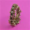 Indo Western Adjustable Bracelet With Mehndi Plating