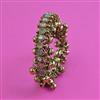 Indo Western Adjustable Bracelet With Mehndi Plating