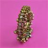 Indo Western Adjustable Bracelet With Mehndi Plating