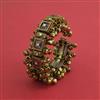 Indo Western Adjustable Bracelet With Mehndi Plating