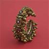 Indo Western Adjustable Bracelet With Mehndi Plating