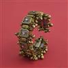 Indo Western Adjustable Bracelet With Mehndi Plating