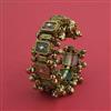 Indo Western Adjustable Bracelet With Mehndi Plating