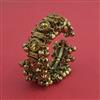 Indo Western Adjustable Bracelet With Mehndi Plating