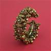 Indo Western Adjustable Bracelet With Mehndi Plating