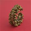 Indo Western Adjustable Bracelet With Mehndi Plating