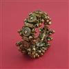 Indo Western Adjustable Bracelet With Mehndi Plating