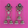 Indo Western Jhumki With Mehndi Plating