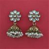Indo Western Jhumki with Mehndi Plating