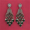 Indo Western Classic Earring with Mehndi Plating