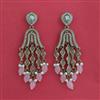 Indo Western Classic Earring with Mehndi Plating