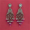Indo Western Classic Earring with Mehndi Plating