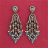 Indo Western Classic Earring with Mehndi Plating