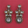 Indo Western Classic Earring with Mehndi Plating