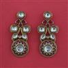 Indo Western Classic Earring with Mehndi Plating