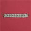 Indo Western Adjustable Bracelet with Mehndi Plating