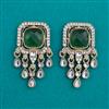 Indo Western Classic Earring with Mehndi Plating