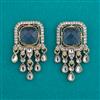 Indo Western Classic Earring with Mehndi Plating