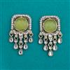 Indo Western Classic Earring with Mehndi Plating