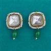 Indo Western Classic Earring with Mehndi Plating