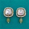 Indo Western Classic Earring with Mehndi Plating