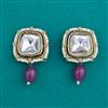 Indo Western Classic Earring with Mehndi Plating