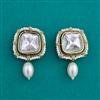 Indo Western Classic Earring with Mehndi Plating