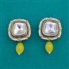 Indo Western Classic Earring with Mehndi Plating