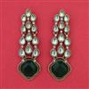 Indo Western Classic Earring with Mehndi Plating