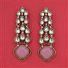 Indo Western Classic Earring with Mehndi Plating