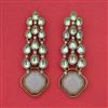 Indo Western Classic Earring with Mehndi Plating