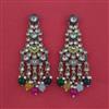 Indo Western Classic Earring with Mehndi Plating