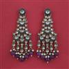 Indo Western Classic Earring with Mehndi Plating
