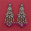Indo Western Classic Earring with Mehndi Plating