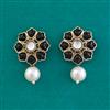 Indo Western Classic Earring with Mehndi Plating