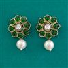 Indo Western Classic Earring with Mehndi Plating