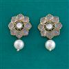 Indo Western Classic Earring with Mehndi Plating