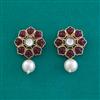 Indo Western Classic Earring with Mehndi Plating