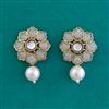 Indo Western Classic Earring with Mehndi Plating