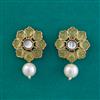 Indo Western Classic Earring with Mehndi Plating