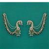 Indo Western Earcuff with Mehndi Plating